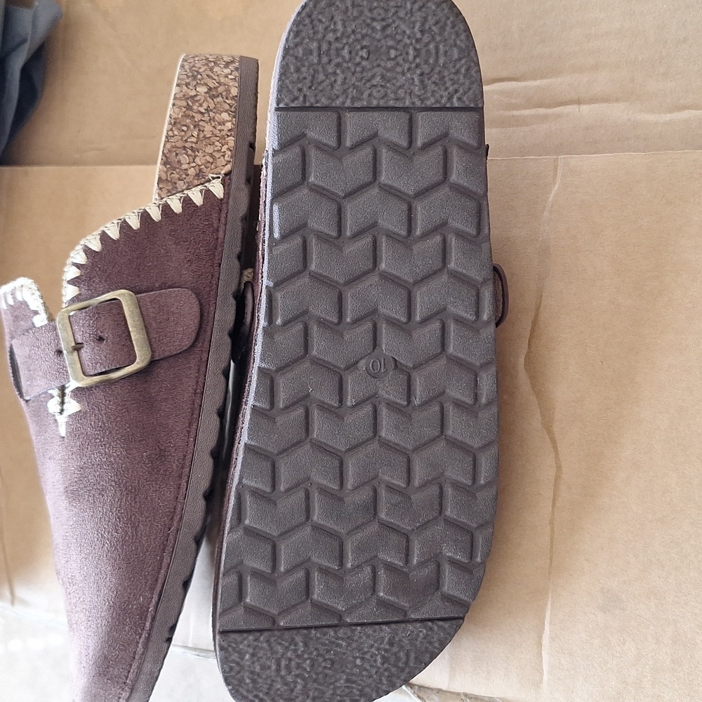 Sevens 7 Women's Size 10 Brown Slip On Sitch Clogs - Picture 5 of 5